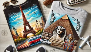 Camisetas Personalizadas como Recuerdos de Viaje