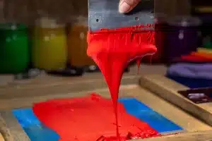 Errores al usar tintas en serigrafía