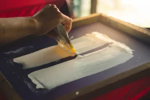 Serigrafía textil para merchandising