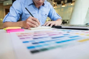 Flujo de trabajo en serigrafía textil