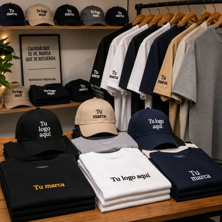 Sudadera bordada con logo personalizado para empresa