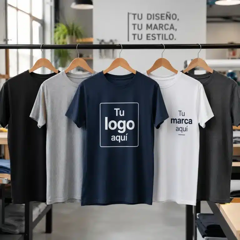 Camisetas con impresion textil serigrafiadas para empresas y marcas en Madrid