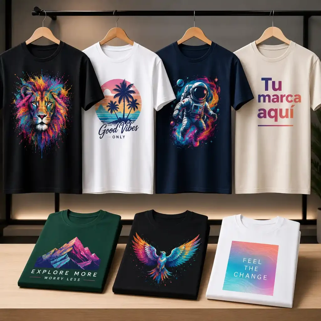 Diseños a todo color en DTF a todo color