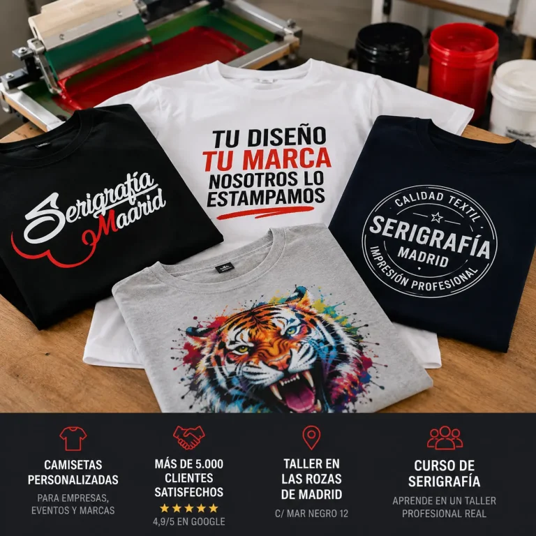 Camiseta con tu logo impreso para ropa corporativa